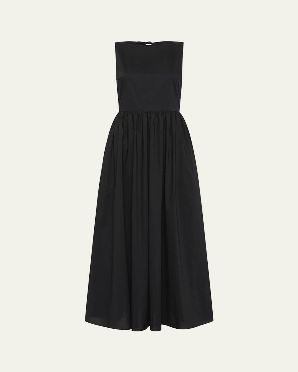Tie Back Midi Dress